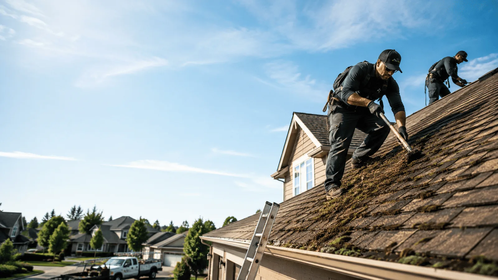 Roof Moss Removal in Corbin, KY near me